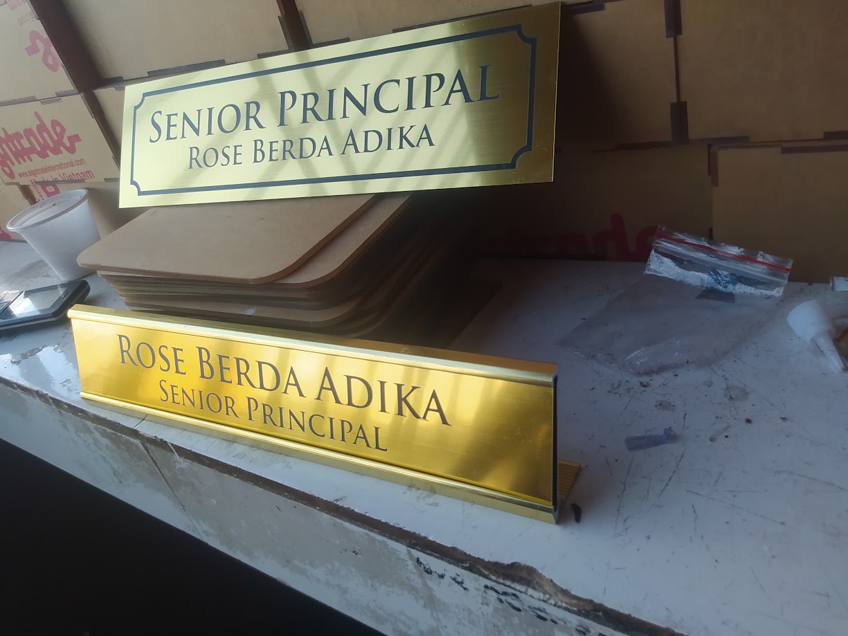 Executive Metal Plates